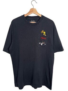 Palace Skateboards FW20 x Looney Tunes Tweety-P Pocket T-shirt Black men's Large